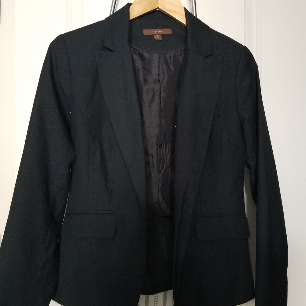 Women's black blazer